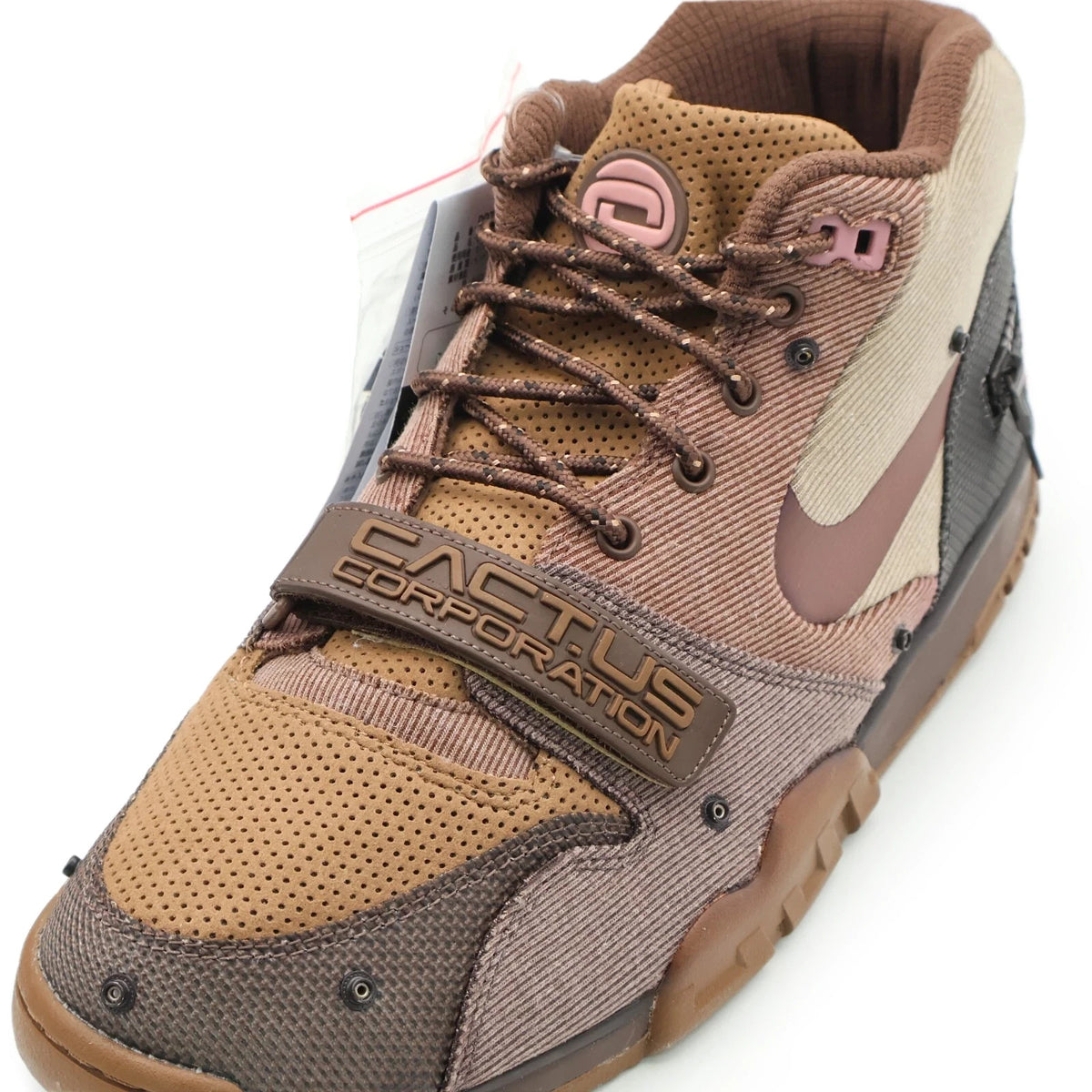 DR7515-200 Travis Scott Nike Air Trainer 1 SP Light Brown Rust Pink (Men's)