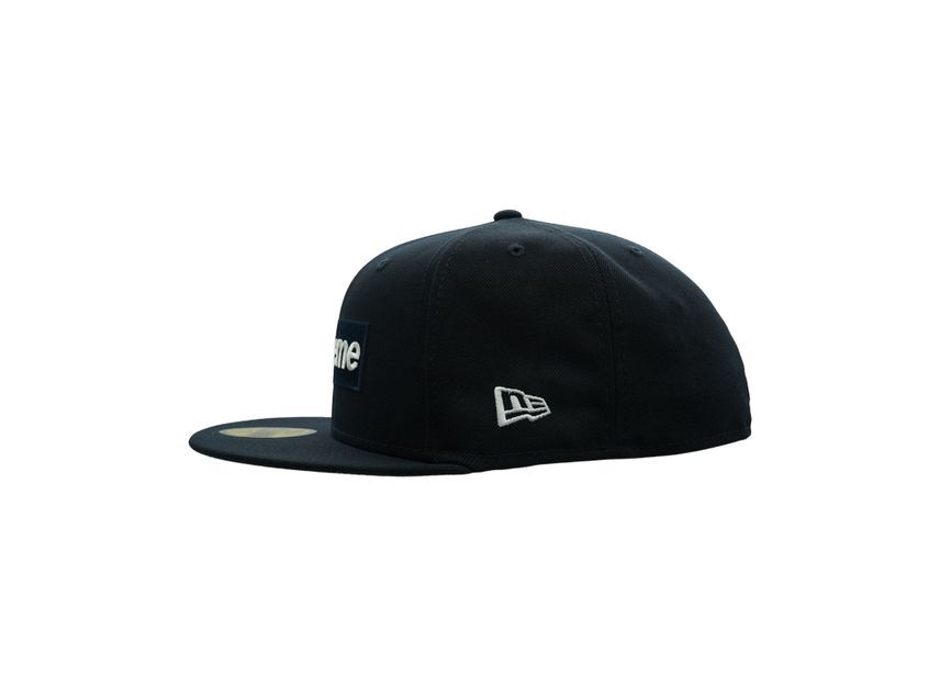 Supreme MLB Teams Box Logo New Era Navy