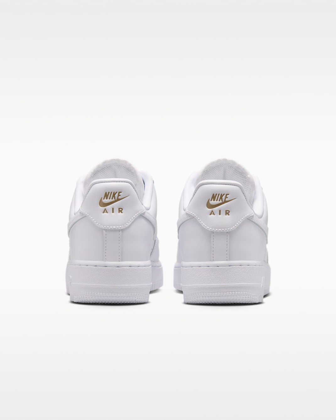 IO3124-100 Nike Air Force 1 Low '07 WhiteMetallic Gold (Women's))