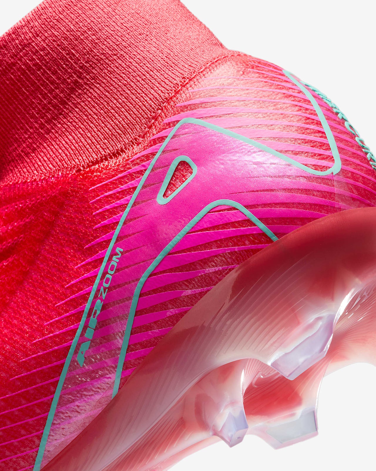 FQ1454-800 Nike Mercurial Superfly 10 Elite Ember Glow Aurora Green (Men's)