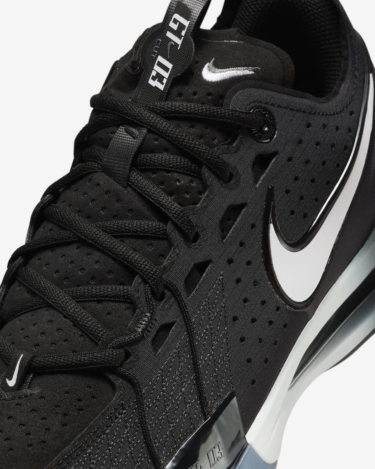 DV2918-004 Nike GT Cut 3 Black Iron Grey Dark Smoke Grey White (Men's)
