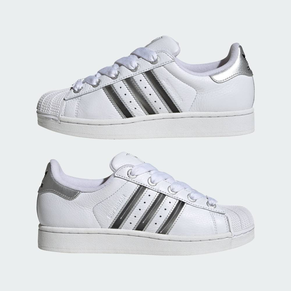 JR4233 adidas Originals  Superstar 2 Cloud White Matte Silver  (Women's)
