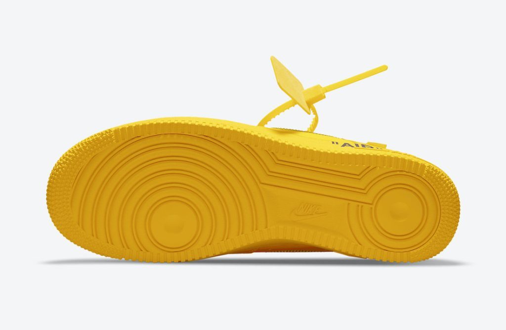 DD1876-700 Off-White Ã Nike Air Force 1 Low University Gold (Men's)