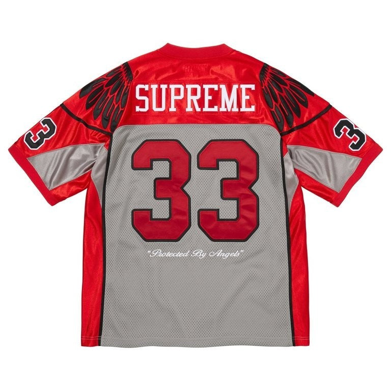 Supreme Wings Football Jersey Grey