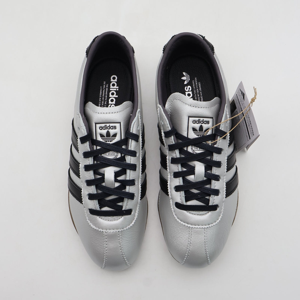 JQ3024 adidas Originals Tokyo Silver Metallic Core Black Gum (Women's)