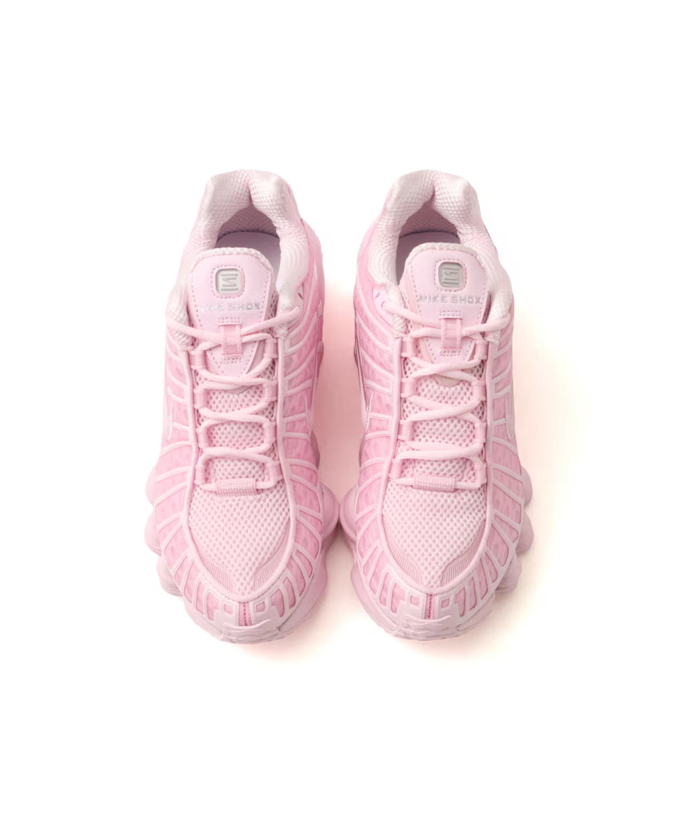AR3566-603 Nike Shox TL "Pink Foam/Metallic Silver" (Women's)