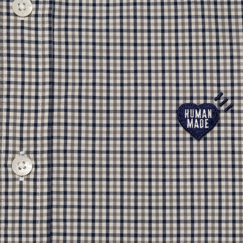 HUMAN MADE Check Bd Shirt Navy