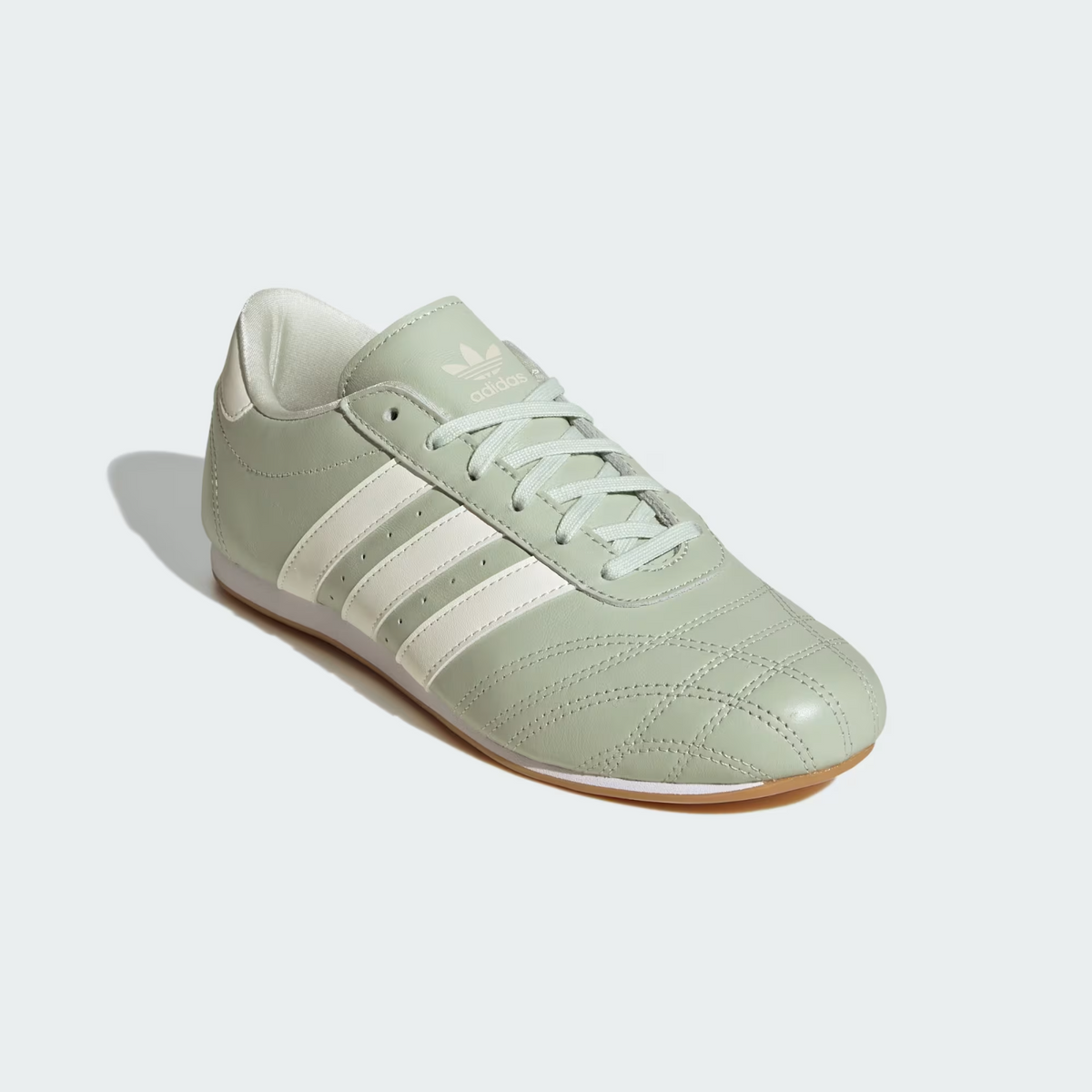 JS0710 adidas Originals Taekwondo Linen Green Off White Cloud White (Women's)