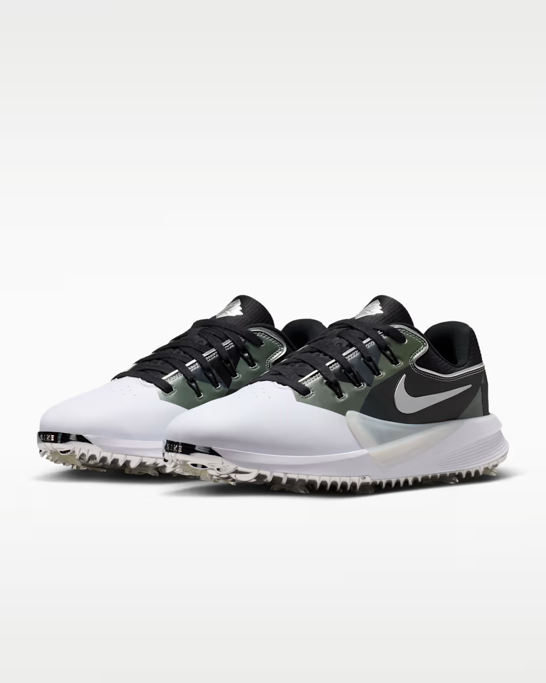 IO4672-100 Nike Victory Pro 4 "White/Metallic Silver" (Men's)
