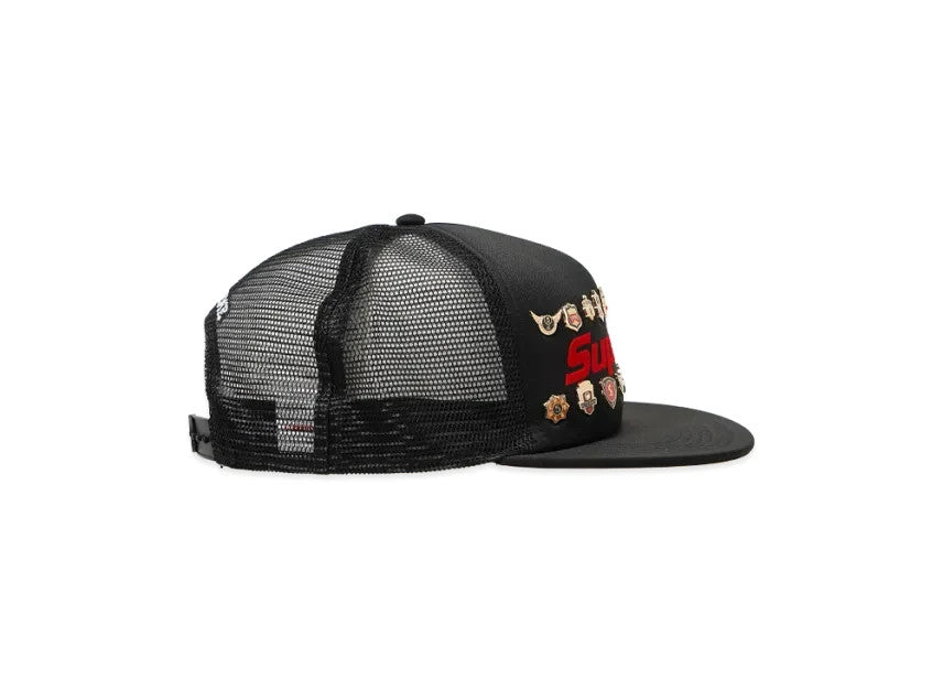 Supreme Pins Mesh Back 5-Panel "Black"