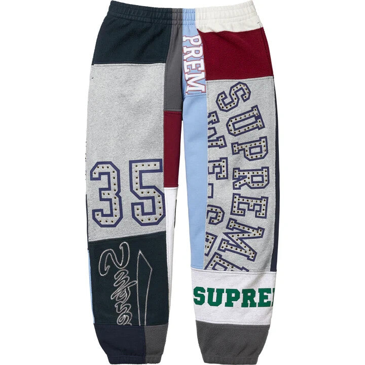 Supreme Patchwork Sweatpant Navy