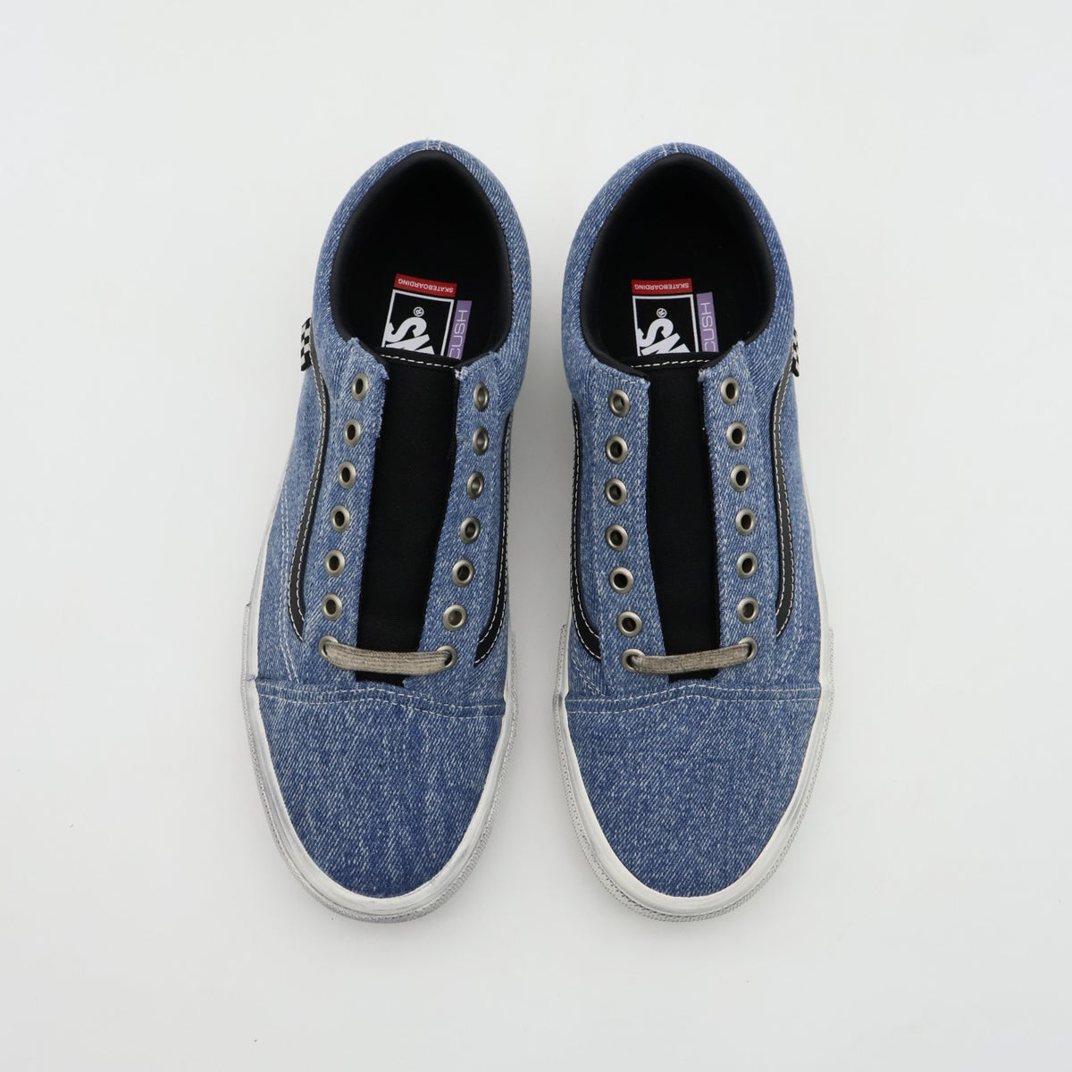 VN0A2Z32Y40 Vans Skate Old Skool Denim Blue Black (Men's)