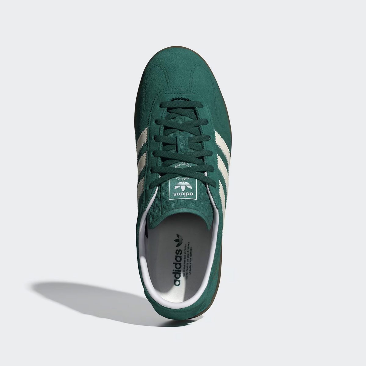JS1310 adidas Originals Gazelle Low Pro Collegiate Green Cloud White Gum (Men's)
