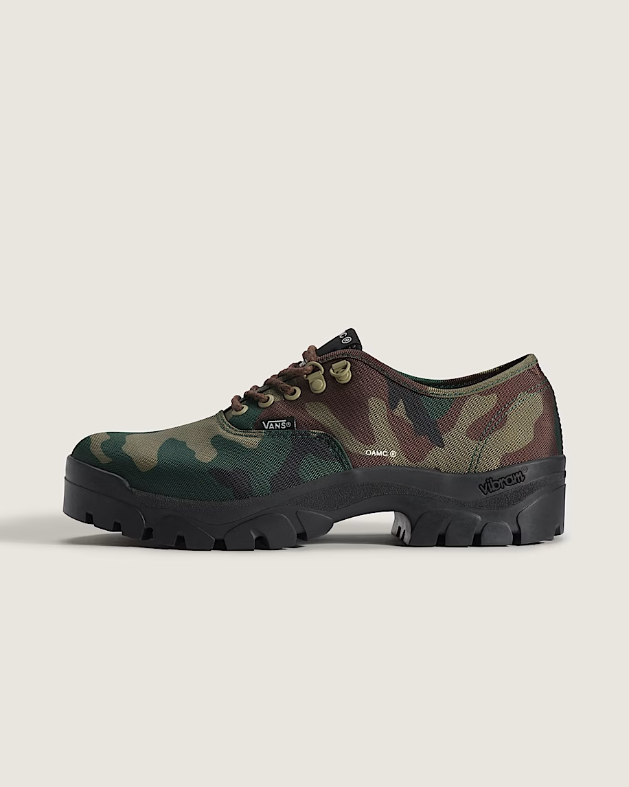 VN000EGWWVD OAMC OTW by Vans Authentic Oxford Woodland Camo (Men's)