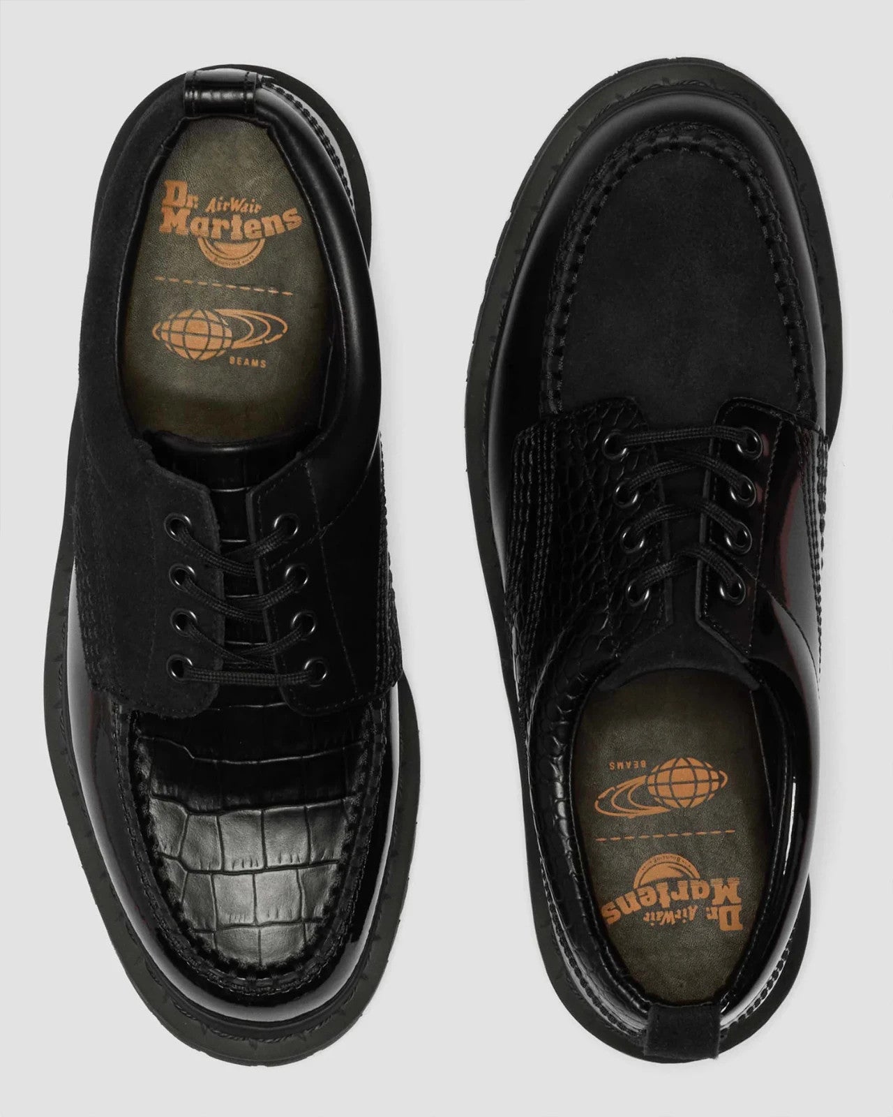 43026001 BEAMS Dr.Martens Lowell Black (Men's)
