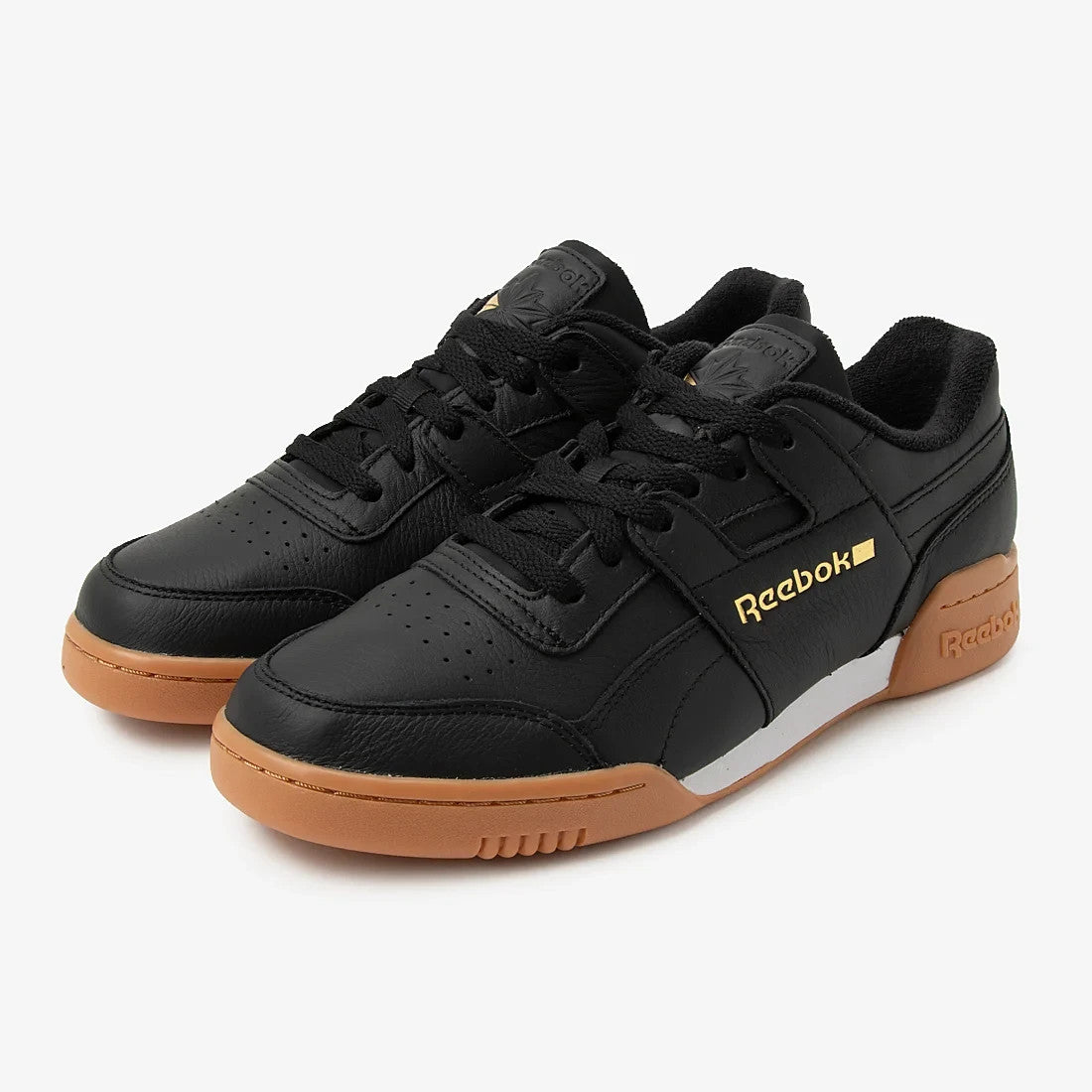 100271709 Reebok Workout Plus "Black/Gold" (Men's)
