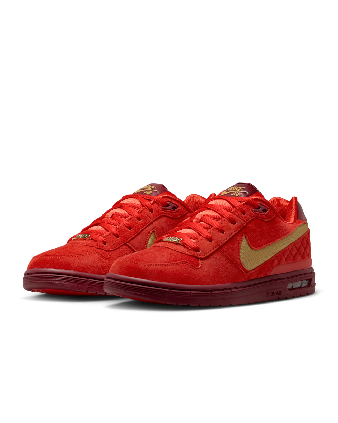 IQ5648-600 Paul Rodriguez Nike SB P-Rod 1 Habanero Red Team Red (Men's)