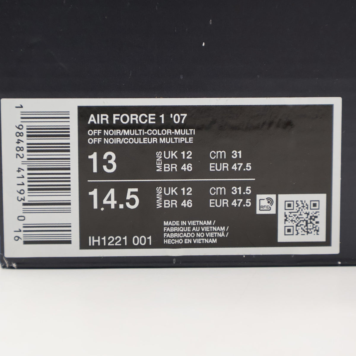 IH1221-001 Nike Air Force 1 Low Realtree (Men's)