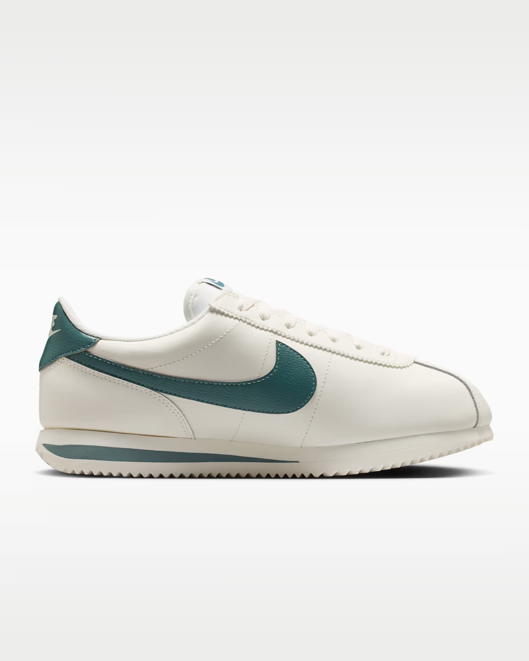 DN1791-118 Nike Cortez Leather Sail Mineral Slate (Women's)