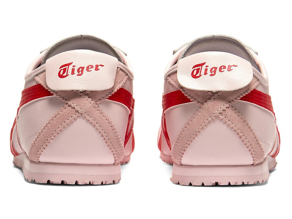 1183C102-702 Onitsuka Tiger Mexico 66 "Crystal Pink/Classic Red" (Men's)