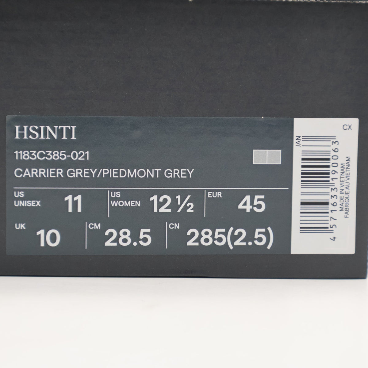 1183C385-021  Onitsuka Tiger Hsinti Carrier Grey (Men's)