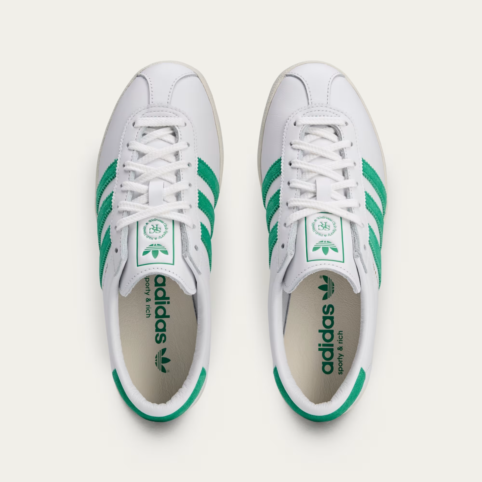 JP7552 Sporty & Rich Ã adidas Originals  Blanc Footwear White (Women's)