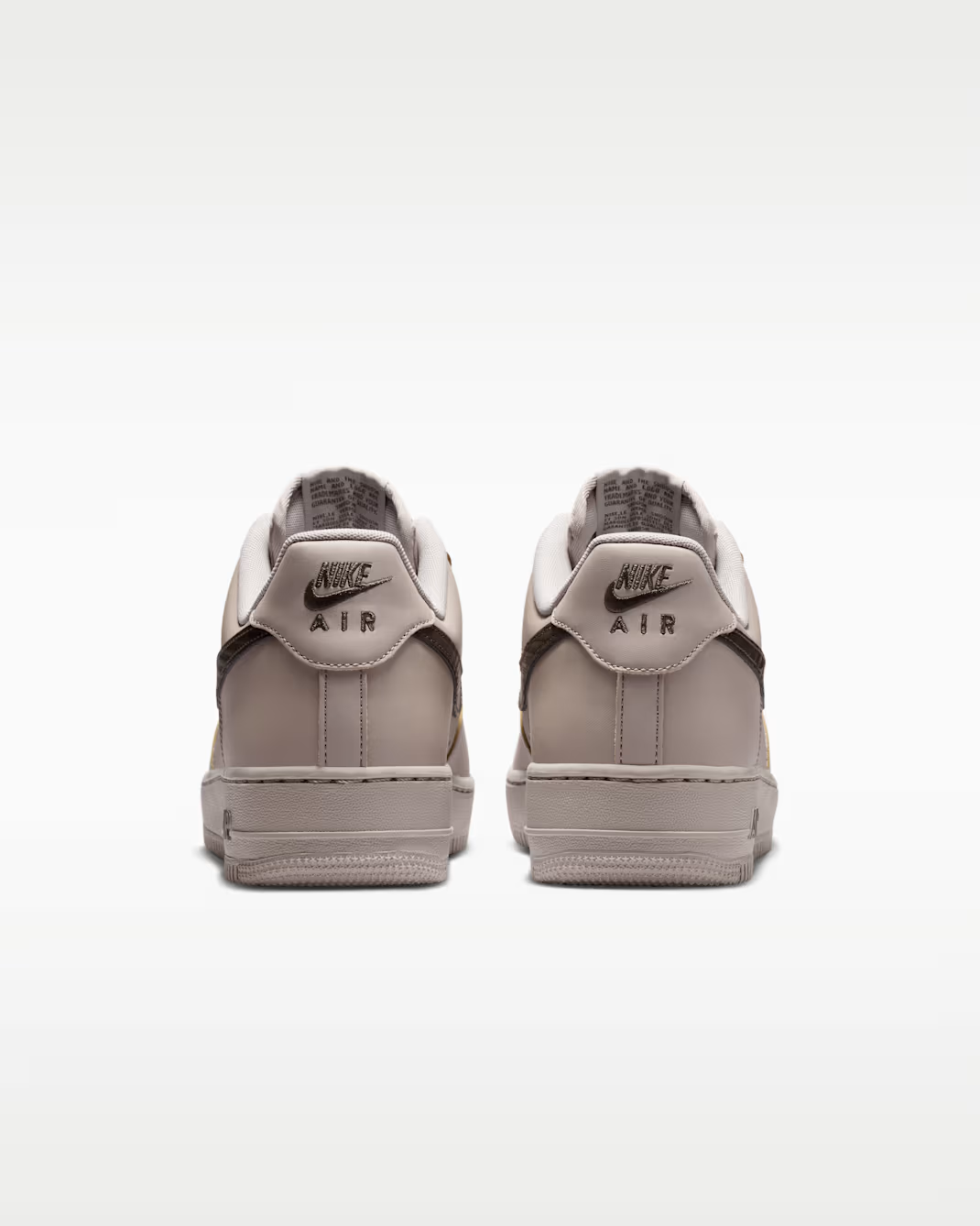 IV5732-002 Nike Air Force 1 Low '07 "College Grey/Newsprint" (Men's)