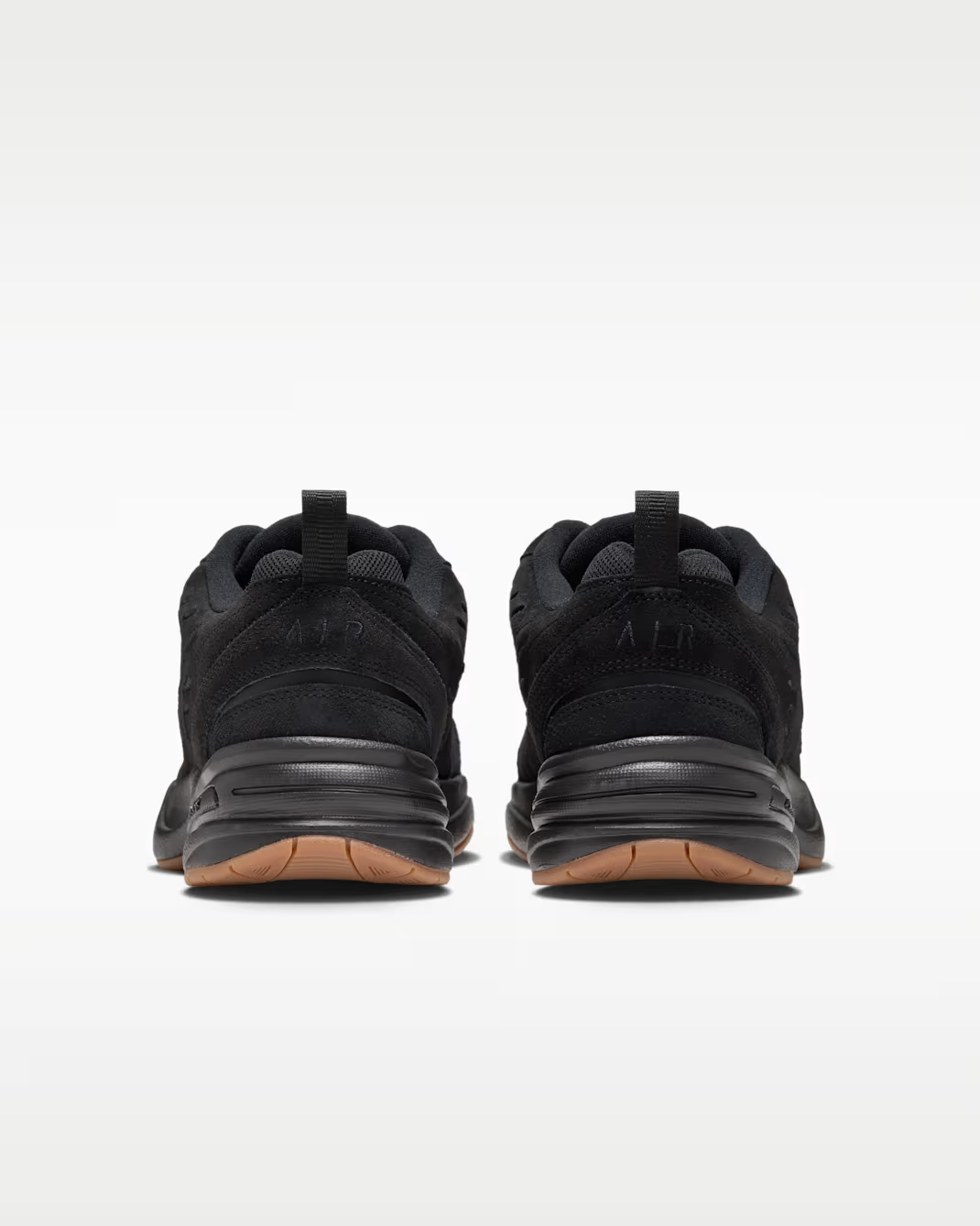 IB2281-001 Nike Air Monarch Suede Pack "Black" (Men's)