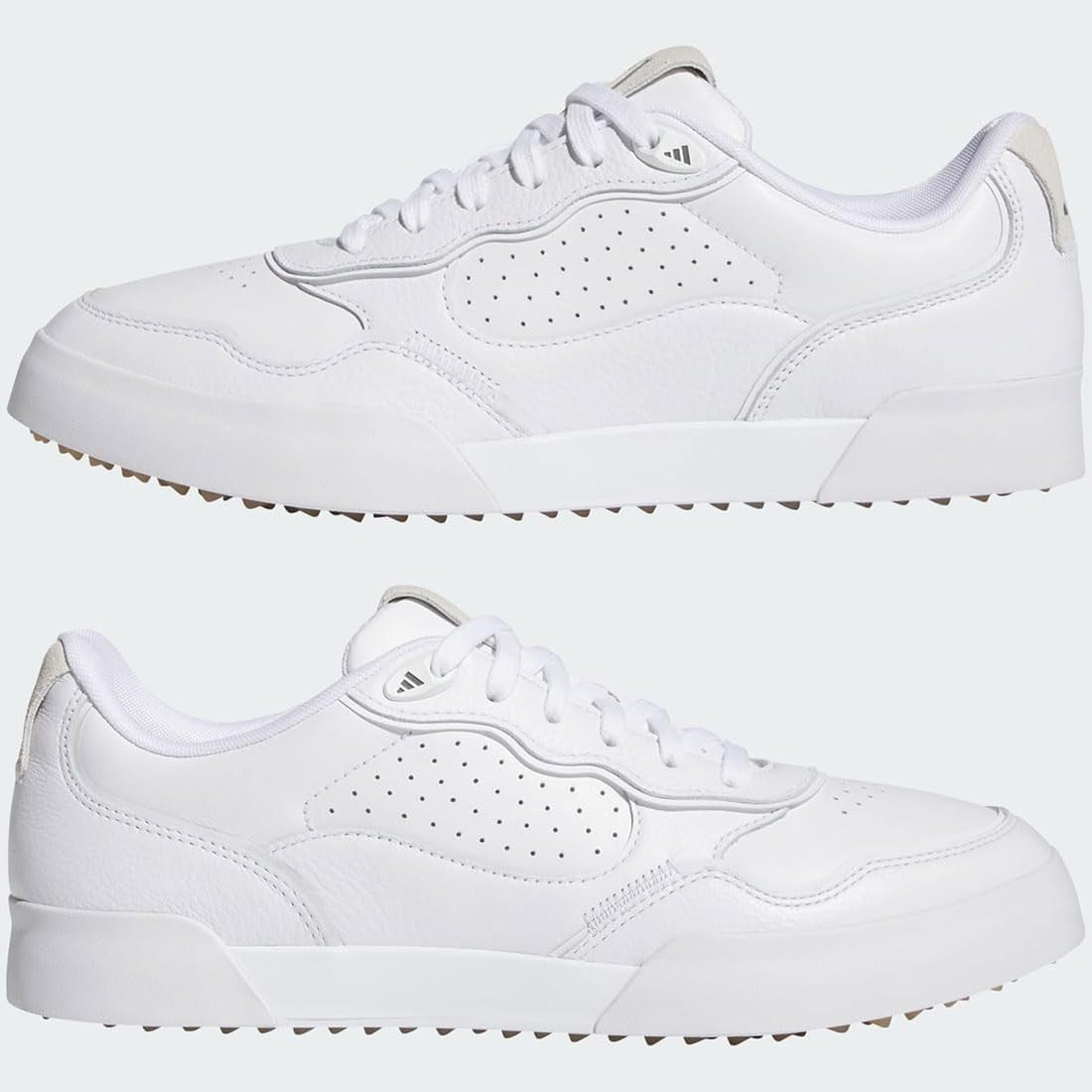 IH3396 adidas Retrocross 25 Spikeless Golf Cloud White Grey Six Gum (Men's)