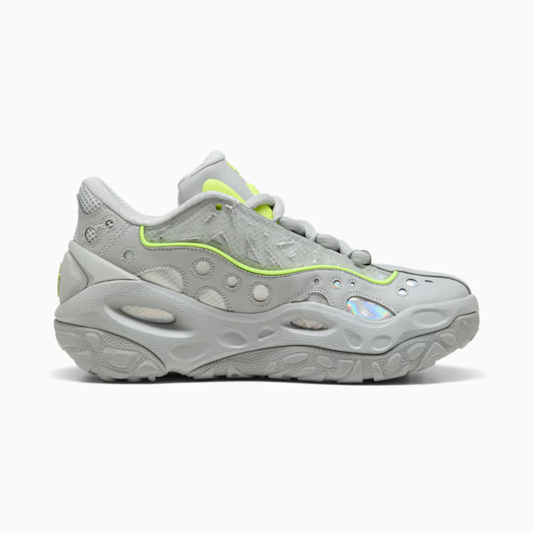 312271-01 LaMelo Ball Puma La France RNR Grey Neon (Men's)