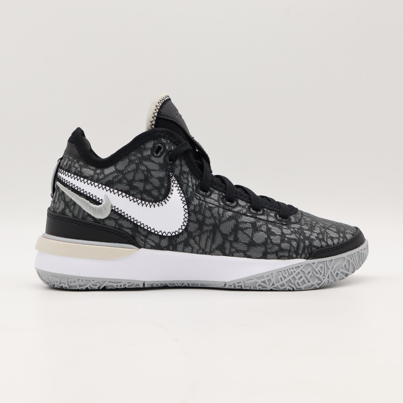 DR8788-005 Nike LeBron NXXT Gen Black Wolf Grey White Light Bone (Men's)