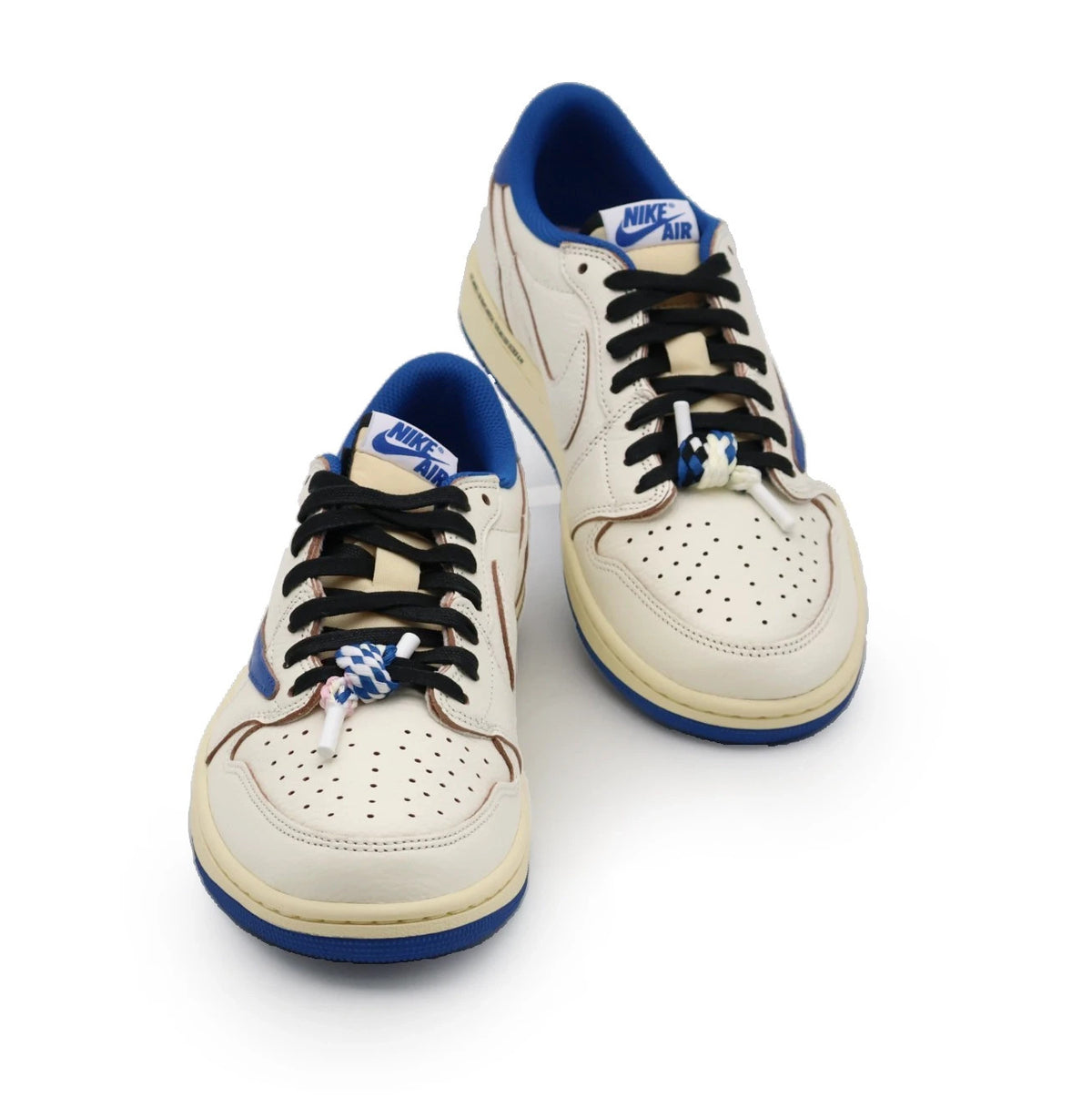 DM7866-104 Travis Scott Ã fragment design Ã Nike Air Jordan 1 Low (Men's)