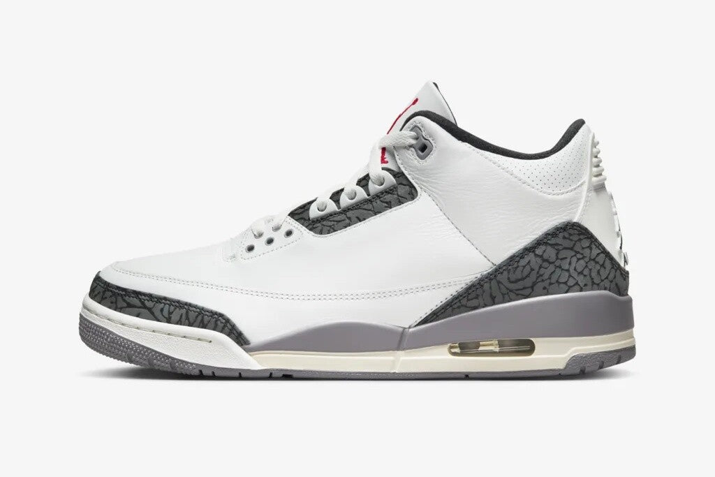 DM0967-106 Nike GS Air Jordan 3 Retro Cement Grey
