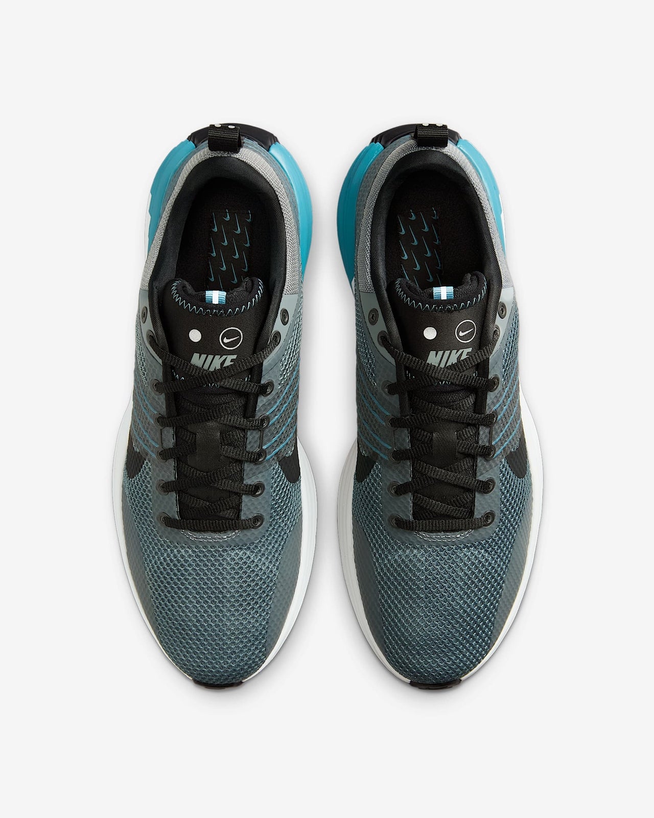 IB4357-001 Nike Lunar Roam Cool Grey Cerulean Black Black (Men's)