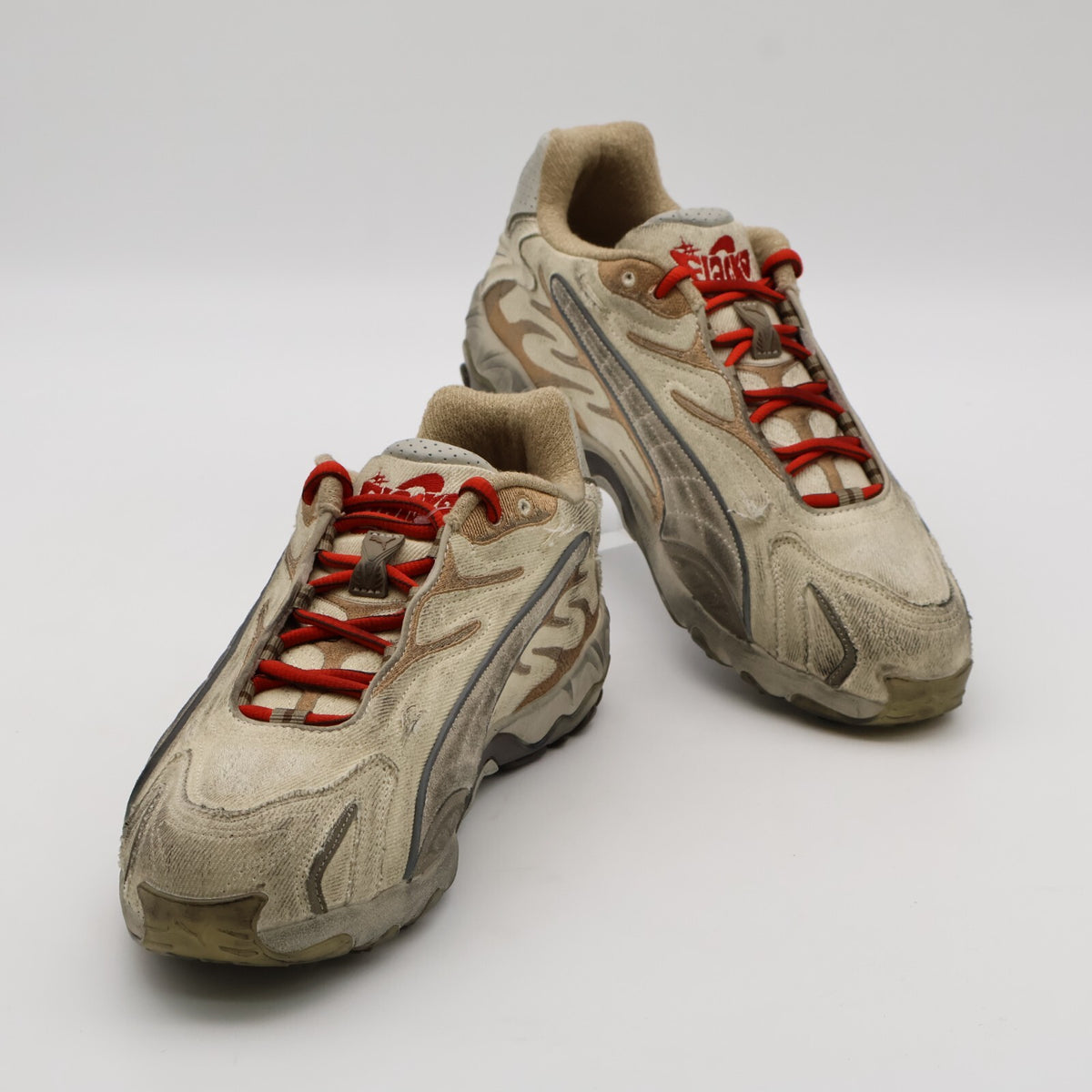 401624-01 A$AP Rocky Puma Inhale Distressed Tan Bronze Red (Men's)