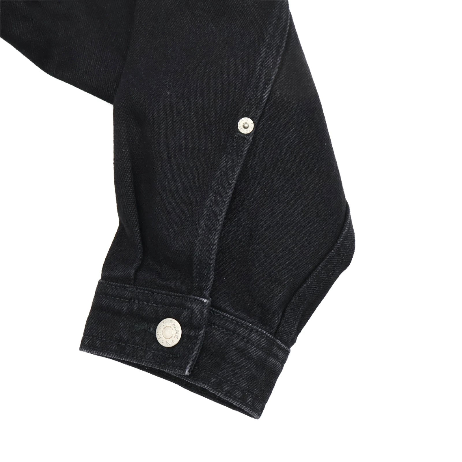 Supreme Marithe Francois Girbaud X-Seam Denim Trucker Jacket Black