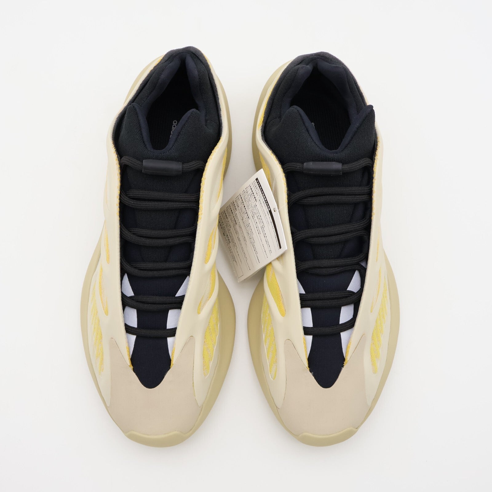 G54853 Adidas Yeezy Boost 700 V3 SAFFLOWER Yellow Cream White Sail Ivory Beige