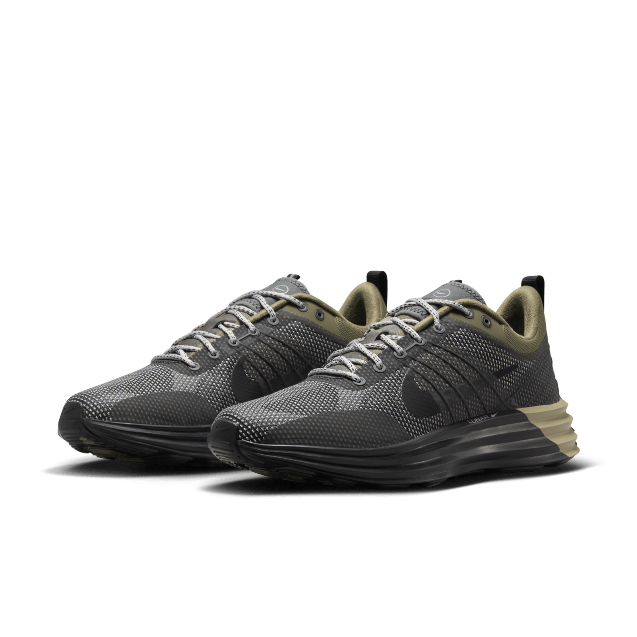 FZ8116-201 Nike Lunar Roam Black and Medium Olive (Men's)