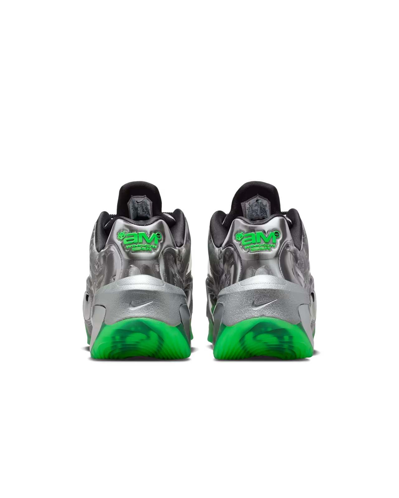 IH2120-002 Windowsen Nike Air Max Muse Metallic Silver Rage Green (Women's)