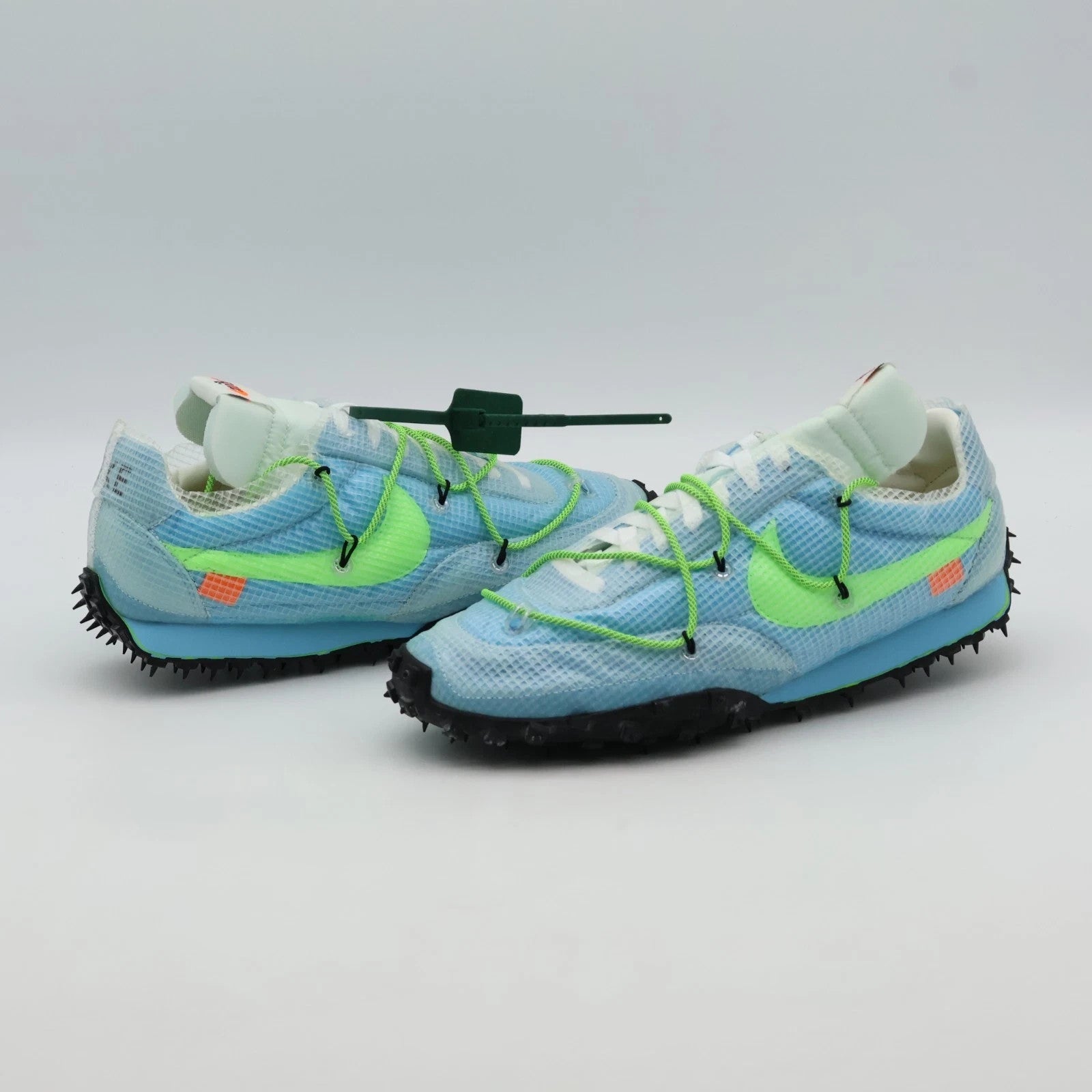 CD8180-400 Off-White Ã Nike Waffle Racer Vivid Sky (Women's)