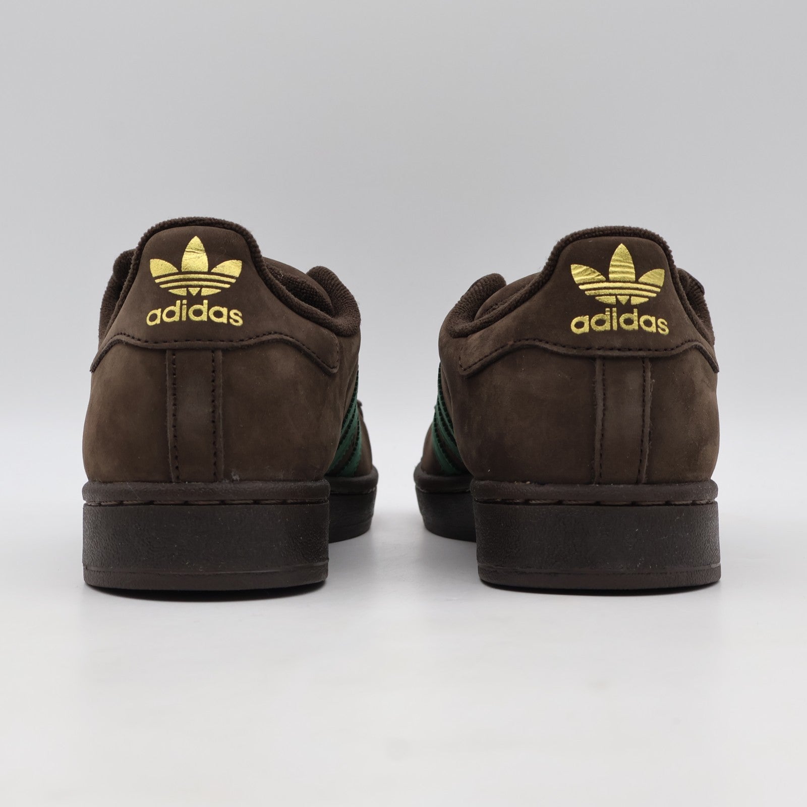 KJ3547 adidas Originals Superstar 2 Dark Brown Dark Green Gum (Men's)