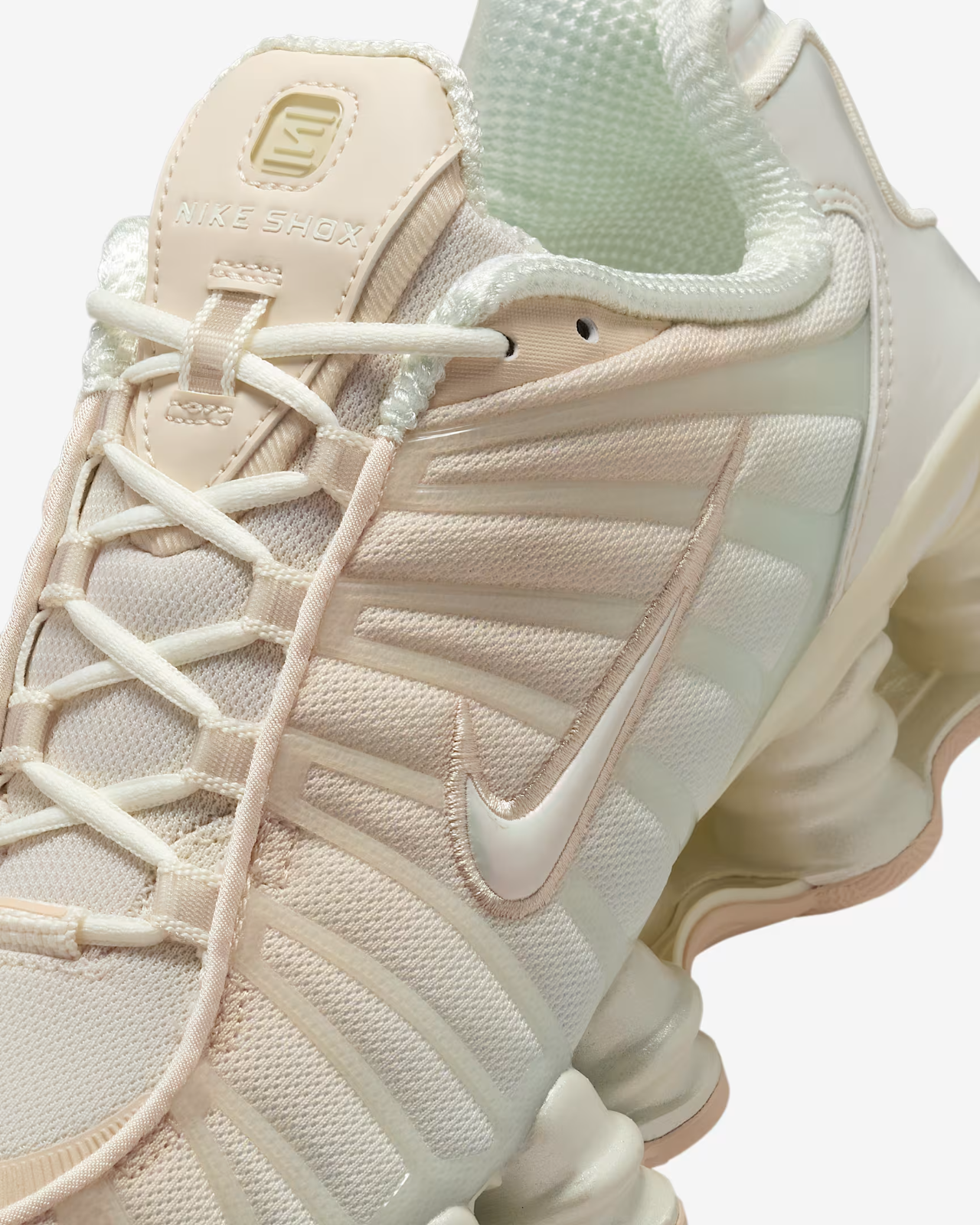 IH5075-219 Nike Shox TL Pearl White Particle Pink Soft Pearl (Women's)