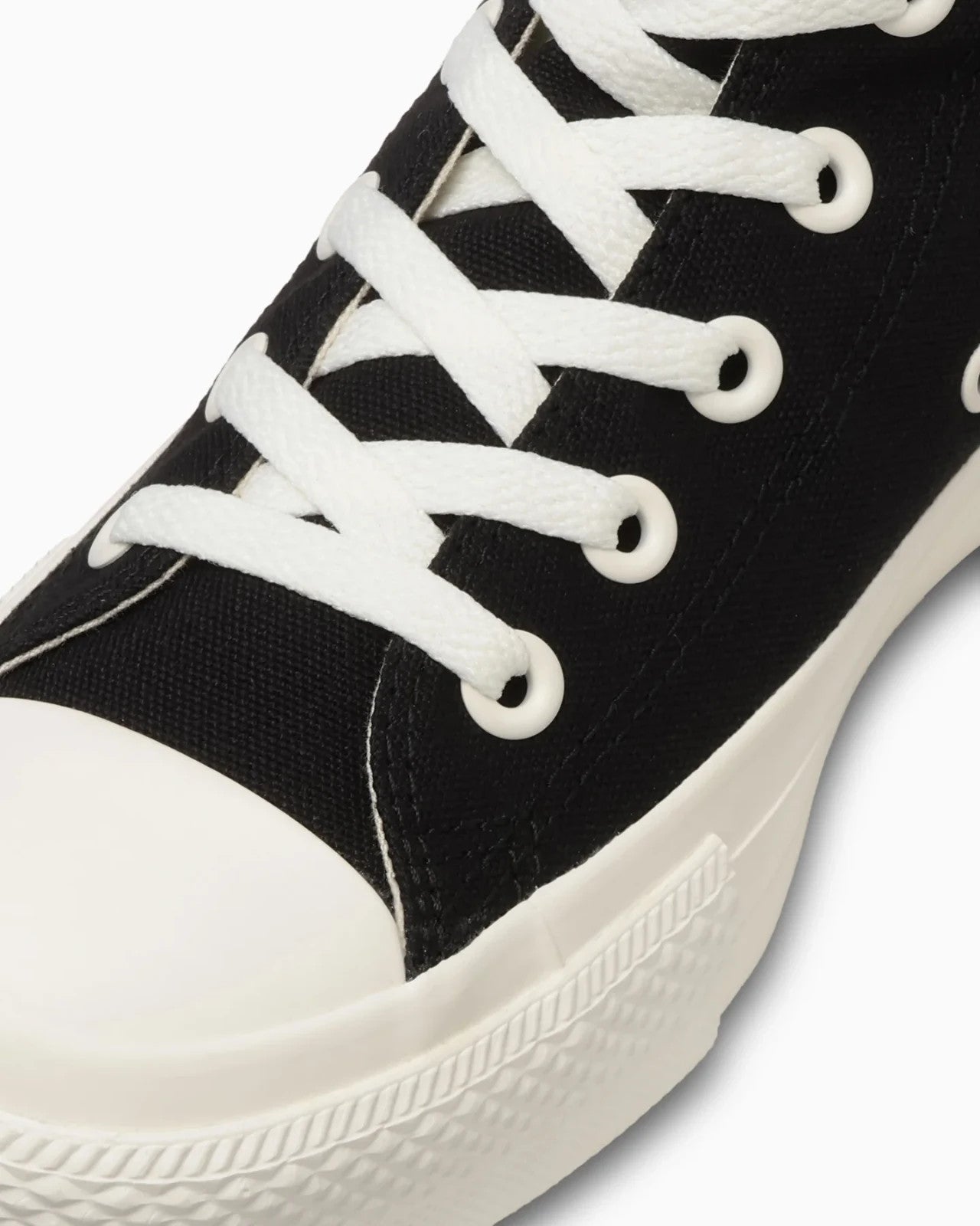 31318810 Converse Women's All Star PLTS Flowercut Hi "Black/White" (Women's)