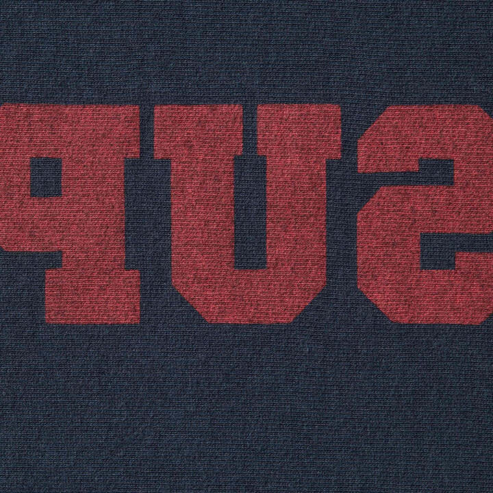 Supreme Reverse Hooded Sweatshirt Navy