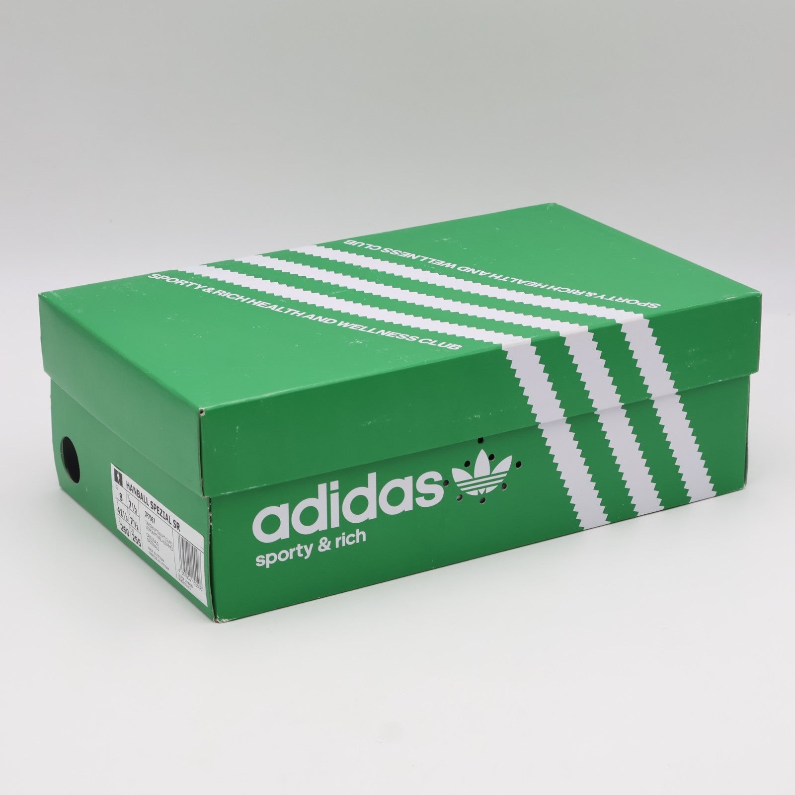 JP7067 Sporty Rich adidas Originals Handball Spezial Dark Green (Men's)