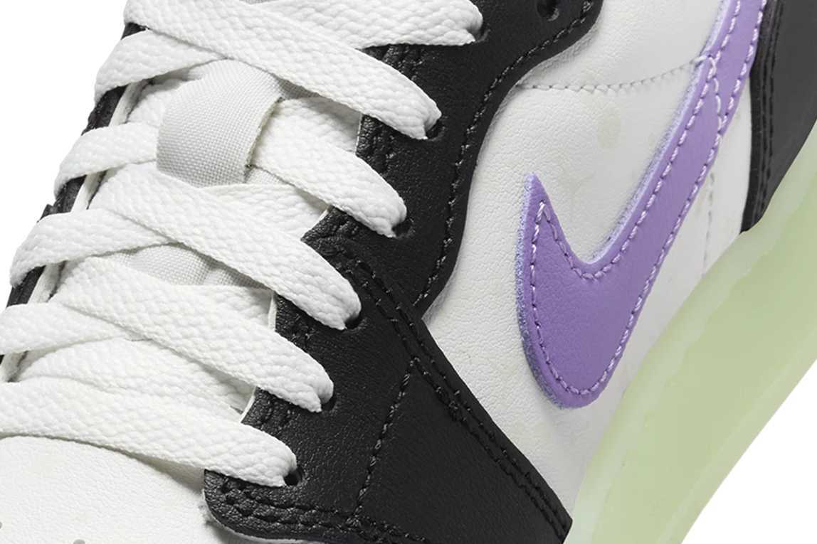 HF0410-001 Nike GS Air Jordan 1 Low OG Black Raspberry (Men's)