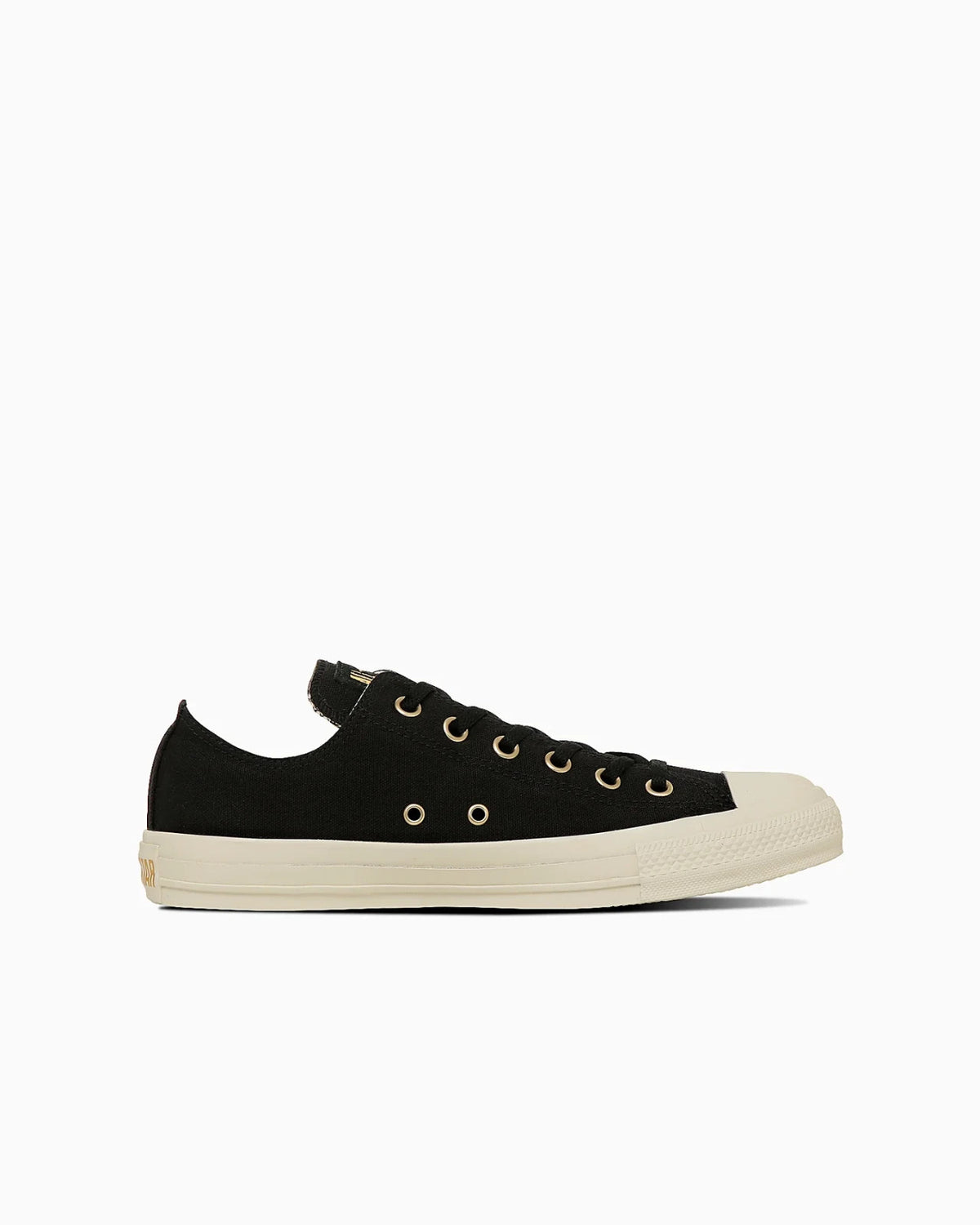 31315762 Converse All Star Goldlogolabel OX Black (Men's)