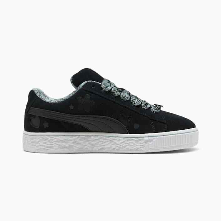 402381-01 Hello Kitty Puma Women's Suede XL Puma Black Light Moss (Women's)