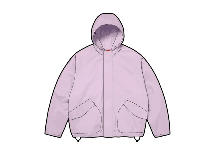 Supreme Hooded Raglan Jacket "Lilac"