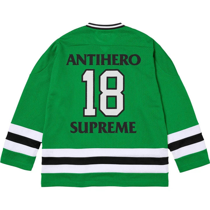 Supreme ANTIHERO Ozzy Hockey Jersey Green